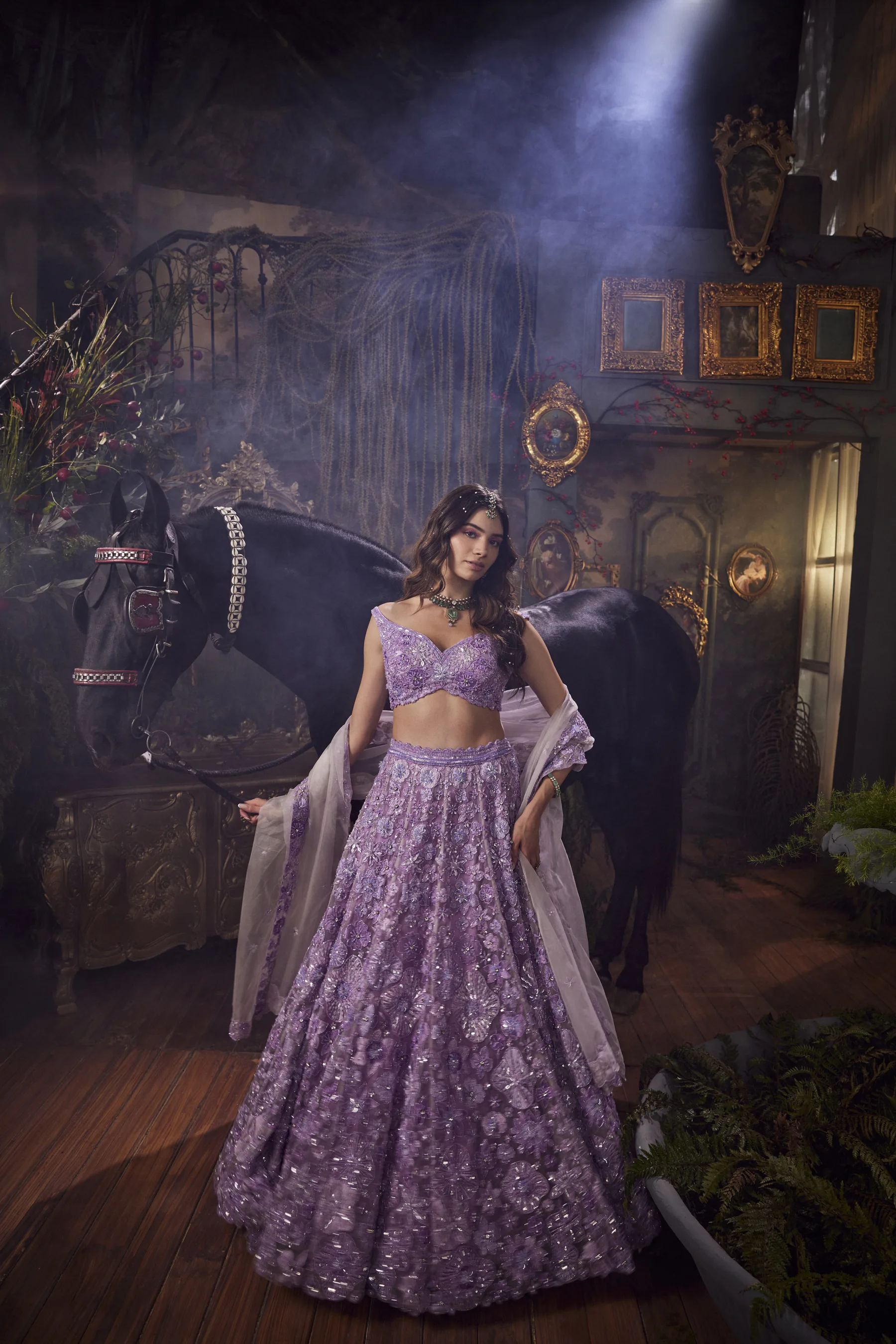 Purple Lehenga Set — alternate view